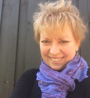 Barbara Bell, artist and yoga teacher.